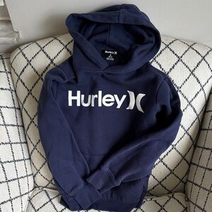 Hurley Men's Dark Blue Hoodie